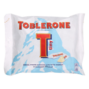 TOBLERONE TINY WHITE CHOCOLATE 200GM 