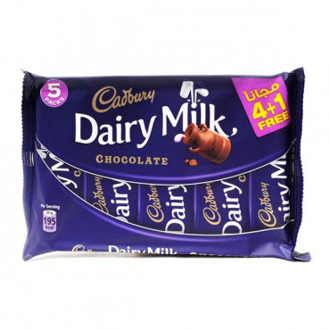 Cadbury Dairy Milk 37gm 4+1 Free 