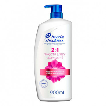 Head & Shoulders Anti-dandruff Shampoo & Conditioner Smooth & Silky 900ml 