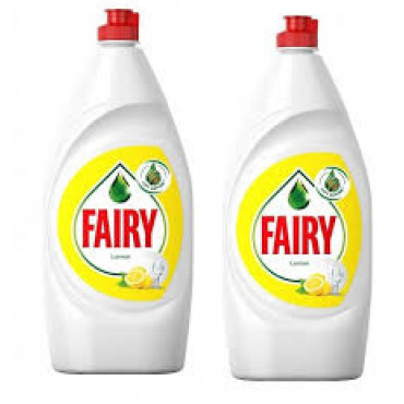 Fairy Lemon Dishwashing Liquid 3 X 400 Ml