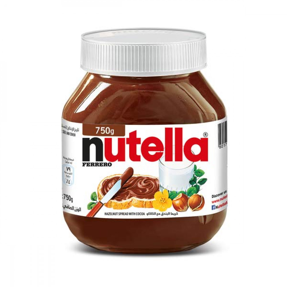 Ferrero Nutella Hazelnut Spread 750gm