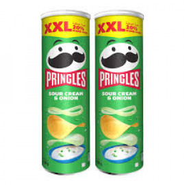 Pringles Sour Cream & Onions 2X200 Gm