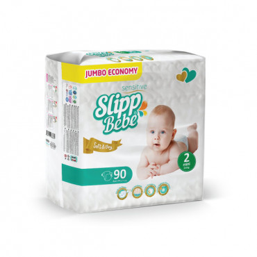 Slipp Bebe Baby Diapers Mini 3-6Kg 90-s 