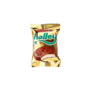 ULKER HALLEY MILK CHOCO BISCUITS 26GM