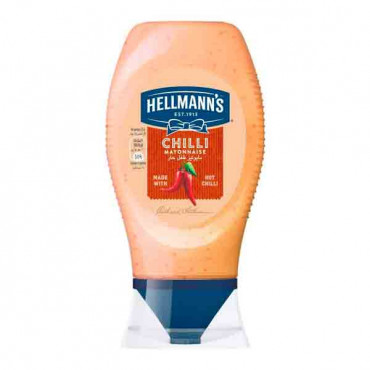 Hellmann-S Chilli Mayonnaise 235gm -- مايونيز بالفلفل الحار 235 جرام من هيلمانز