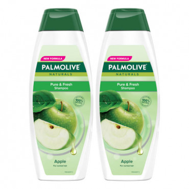 Palmolive Pure & Fresh Shampoo Apple 2 x 380ml 