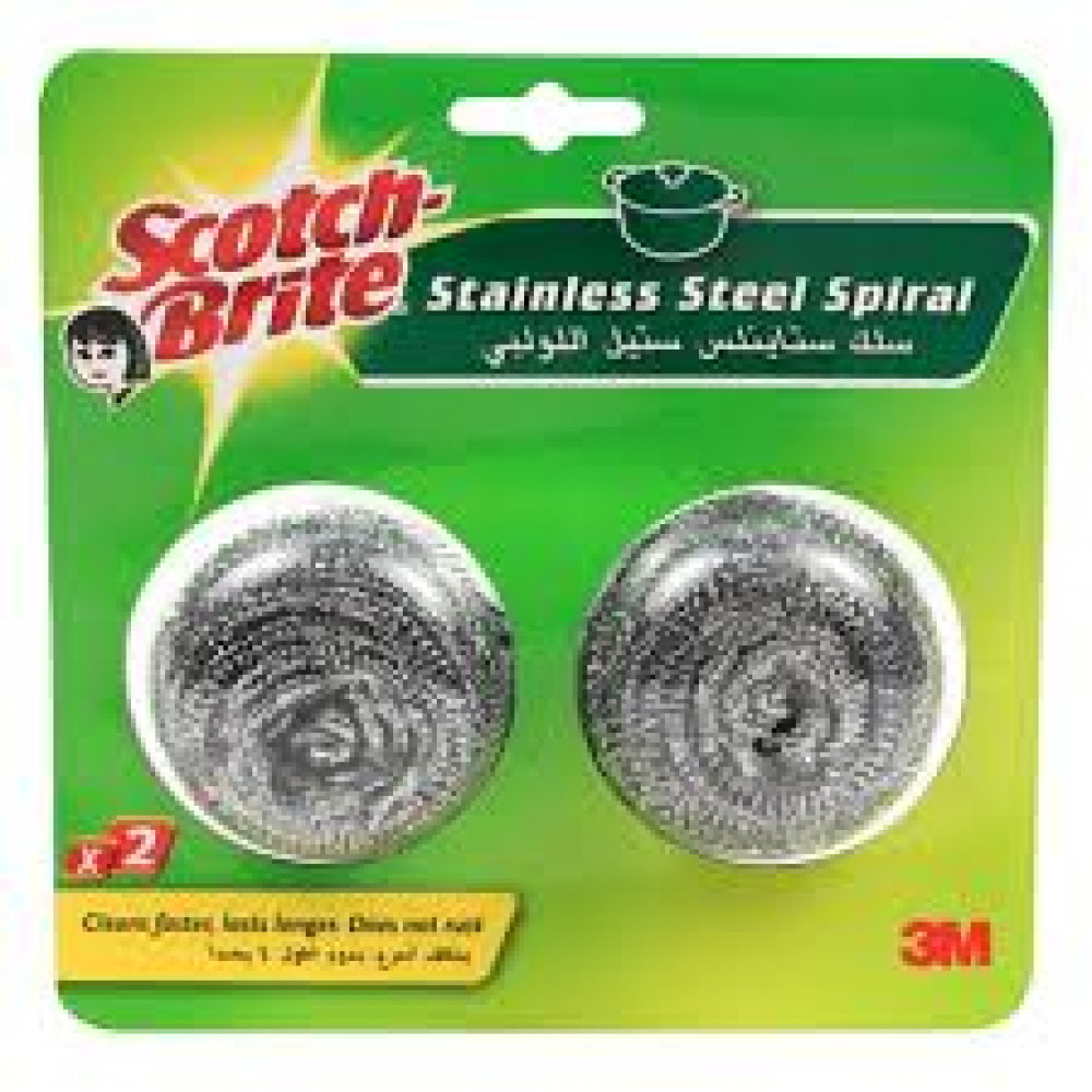 3M Scotchbrite Metallic Spirals 2S