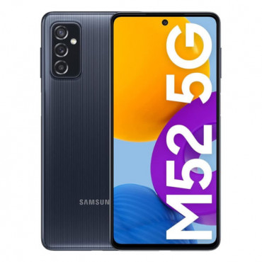 Samsung Smartphone Galaxy M52 5G 8GB RAM 128GB ROM Black Colour 