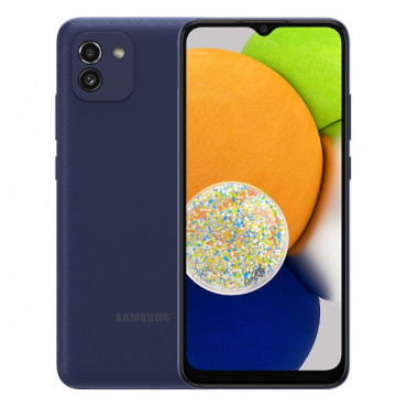 Samsung Galaxy Smartphone A03 4G 4GB RAM 64GB ROM Blue Colour 