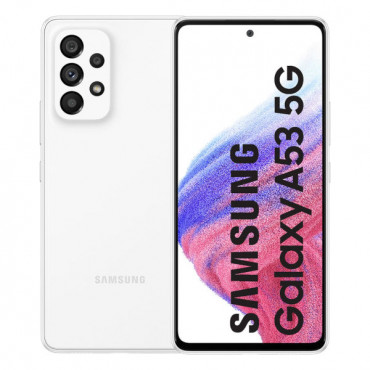 Samsung Galaxy Smartphone A53 5G 128GB Dual Sim 6GB RAM White Colour 