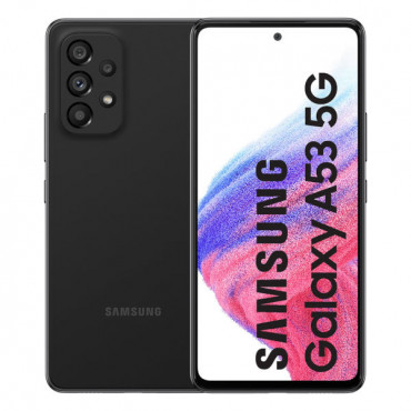 Samsung Galaxy Smartphone A53 5G 256GB Dual Sim 8GB RAM Black Colour -- سامسونج جلاكسي موبايل A53 اسود