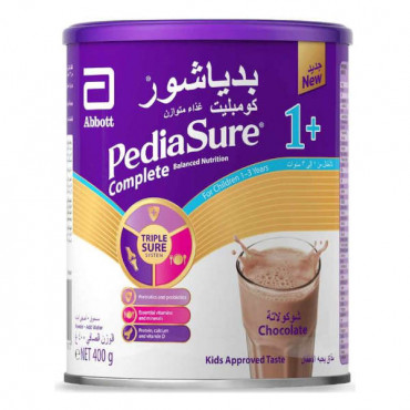 Pediasure Complete Milk Formula Chocolate 1-3 Years 400gm 