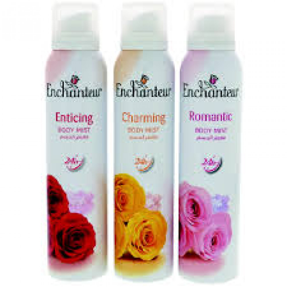 Enchanteur Body Mist 3Pc X 150Ml Spcl Offer