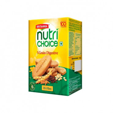 Britannia Nutri Choice 5 Grain Biscuits 200gm 