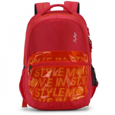 Skybags Backpack Figo 02 Pink -- سكاي باجز حقيبة ظهر 02 وردي