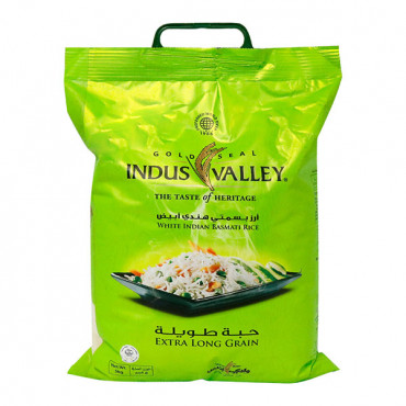 Indus Valley Extral Long Grain Basmati Rice 5Kg 
