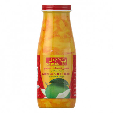 Camel Mango Slice Pickle in Mustard & Vinegar 450gm 