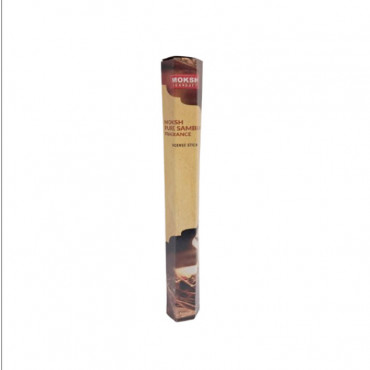 Moksh Agarbatti Hexagon Pure Sambrani 1 X 20Psc