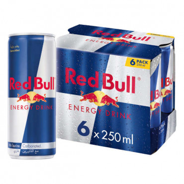 RED BULL ENERGY DRINK 250ML X 6