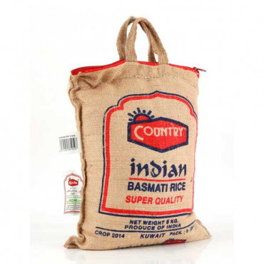 Country Indian Basmati Rice 5Kg -- كانتري ارز بسمتي هندي 5 كيلو