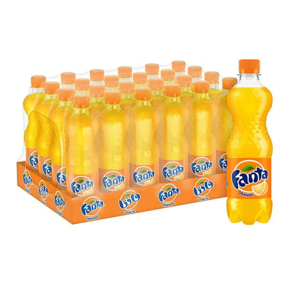FANTA ORANGE SOFT DRINK 24 X 500ML 