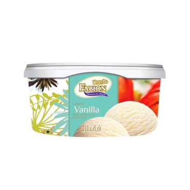 FABION VANILLA ICE CREAM 1LTR