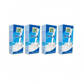 Awal Full Cream Long Life Milk 4 x 1Ltr