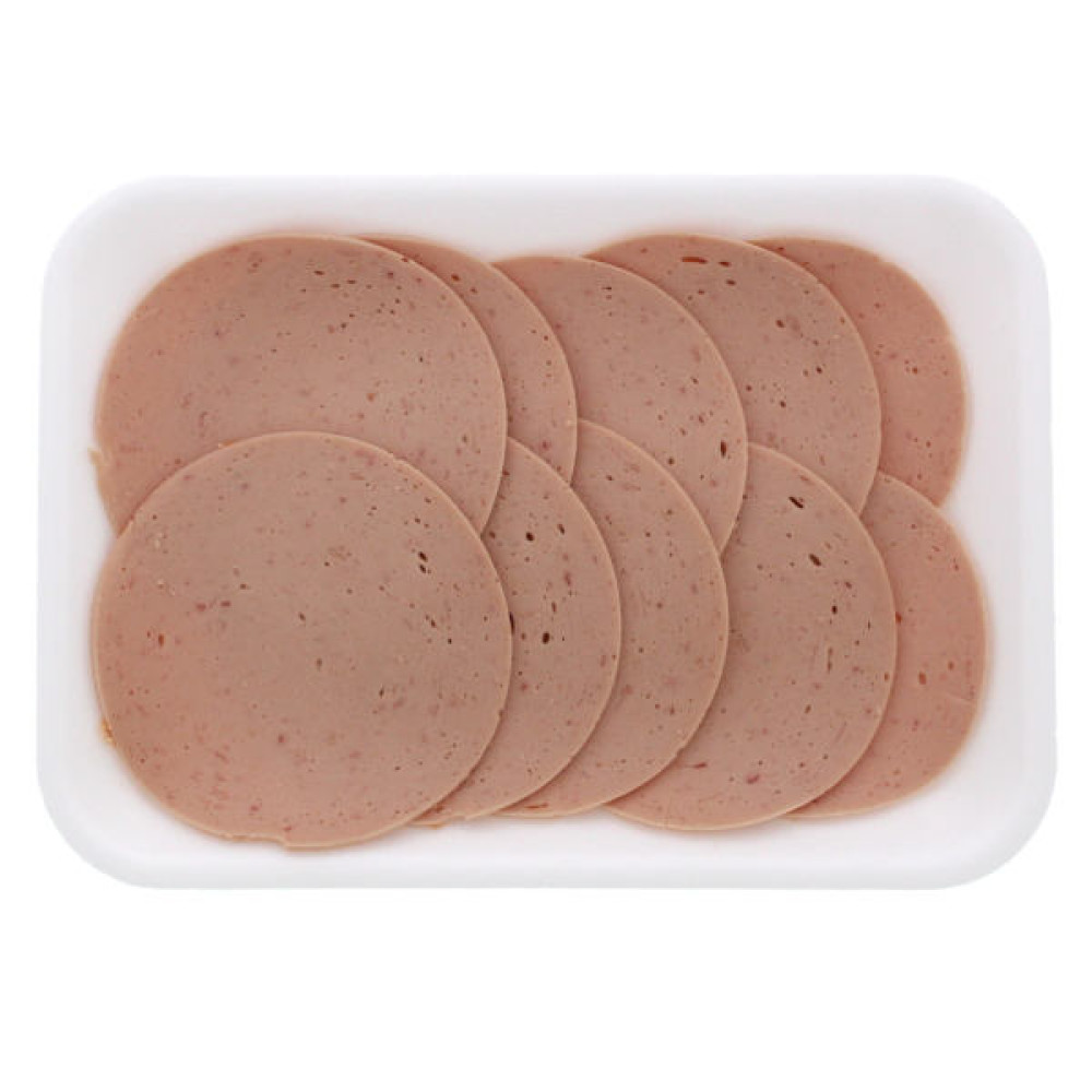 BIBI CHICKEN MORTADELLA PLAIN SLICES 200GM
