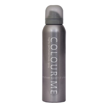 COLOUR ME SILVER SPORT PERFUMED BODY SPRAY 150ML 